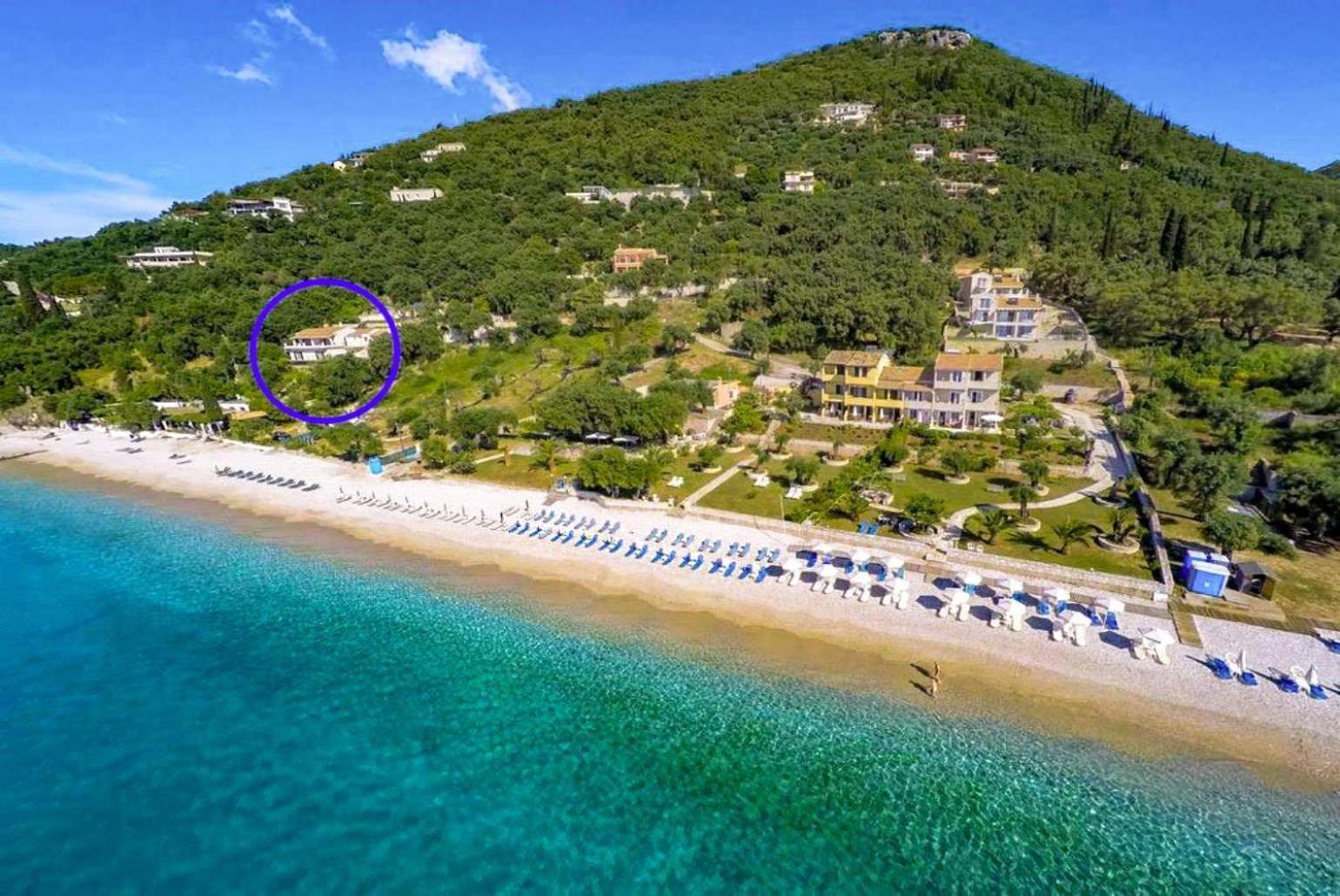 Villa Kerkyroula Katavolos Экстерьер фото
