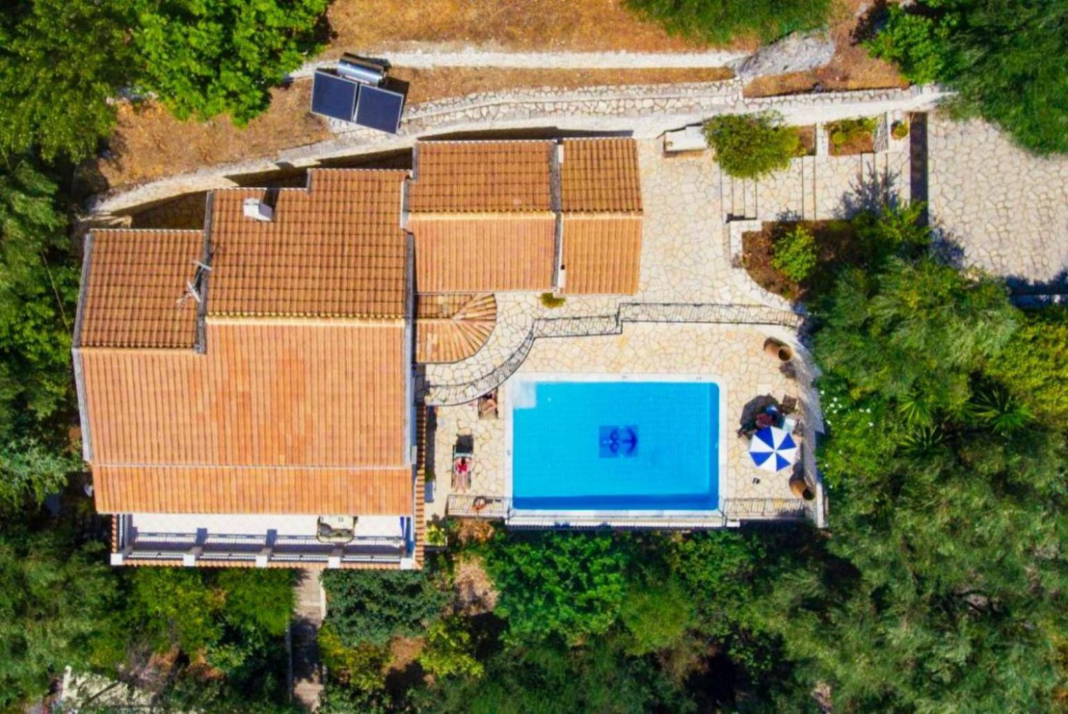 Villa Kerkyroula Katavolos Экстерьер фото