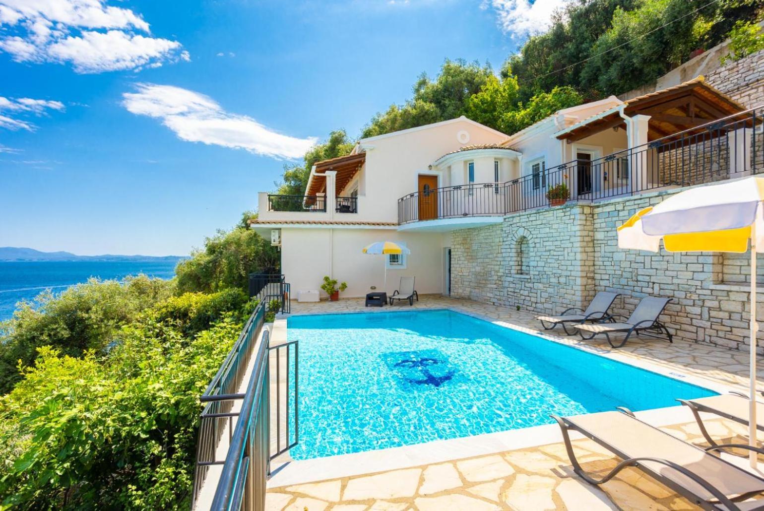 Villa Kerkyroula Katavolos Экстерьер фото